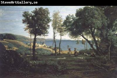 Jean Baptiste Camille  Corot Site des environs de Naple (mk11)